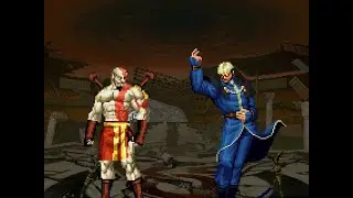 Kratos vs Goenitz (GOD OF WAR vs KOF)