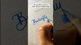 cursive handwriting with gel pen😍 #cursive #handwriting