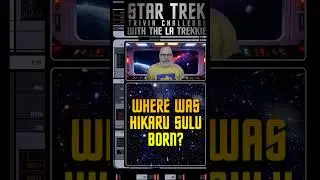 Do you know where Sulu was born? Hint: it was mentioned in one of the movies... Today's shirt is