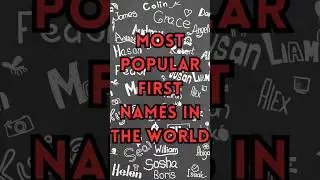 Most Popular First Names In The World 2023 Ranking | RankX TV