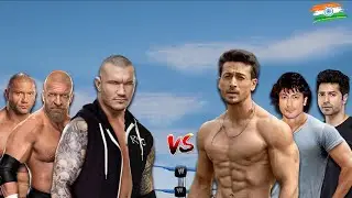 Tiger Shroff vs Randy Orton - Tiger Shroff new movies 2020 WWE spoof - Young Bollywood vs Evolution