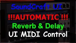 WEB UI Midi Control ч3 SoundCraft UI12 UI16 UI24r MotoFader
