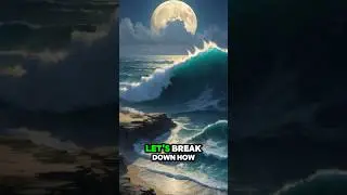 Sea Waves in 30 Seconds 🌊 Wind vs. Moon&rsquo;s Gravity (Science Shorts)