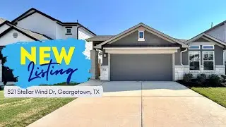 New Listing - 321 Stellar Wind Drive, Georgetown, TX 78626