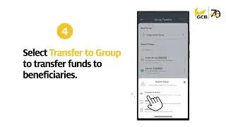 How to Perform Group Transfers via the GCB Mobile App