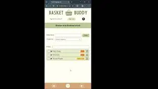 TCL-68 Final Demo: BasketBuddy