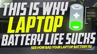 Как проверить состояние аккумулятора ноутбука в Windows 11, 10 и Linux!