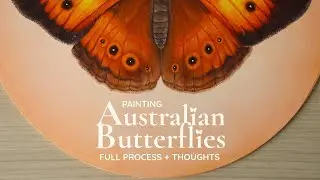 Butterfly Oil Painting Process 🦋 | Balancing Intention, Meaning & the Joy of Creating