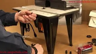Обзор и демонстрация использования фрезерного стола Harbor Freight Chicago Electric мощностью 1 3...