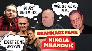 GLINIARA DORIS MA WSPARCIE W NIKOLA MILANOVIC ! BRAMKARZ FAME O: NATAN MARCON | KSW | KIBICE | JUDO