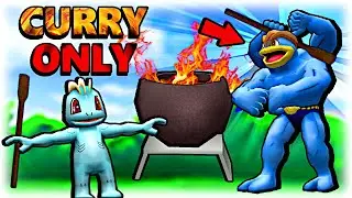 We Train Pixelmon With CURRY ONLY, Then We Fight! (Minecraft Pokemon Mod)