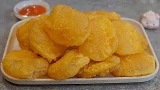 Best Bubble Potato Chips 😃! Super Crispy ! Easy Potato Recipe ! Potato Snack👍