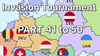 🎡 Wheel Rules the World! | PART 41 to 50 #war  #countryballs #viral