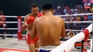 Best Boxing Lao Chantrea Vs Thai, 01 Feb 2020, Kun Khmer Boxing