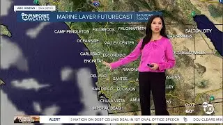 ABC 10News Pinpoint Weather for Sat. June 3, 2023