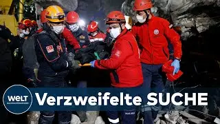 NACH HEFTIGEM ERDBEBEN: Suche nach Versch&uuml;tteten in Izmir geht weiter