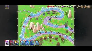 Crazy Defense Heroes Easter invasion crazy only 3 star cards - another strategy