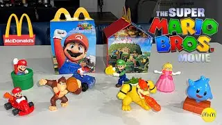 Коллекция игрушек для Хэппи Мил от McDonalds по мотивам фильма &laquo;Братья Супер Марио&raquo; 2023 года! 30...