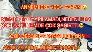 İŞİTME TESTİ YAPILAMADI,NEDİNİ HEM ÇOK ÜZDÜ HEMDE ŞAŞIRTTI🥺GERGİN VE STRESLİ BİR GÜNDÜ🥺VEDA ZAMANI❌