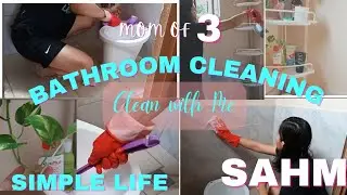 CLEAN WITH ME | BATHROOM CLEANING ROUTINE | 10 MINUTES CLEANING | SPEED CLEANING | Mhean Reyes SAHM