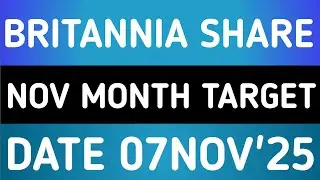 BRITANNIA INDUSTRIES STOCK LATEST NEWS 7NOV'25/BRITANNIA INDUSTRIES SHARE LATEST NEWS WITH TARGET