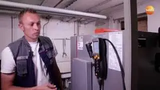 Проверка системы отопления с помощью testo 330 | Будьте уверены. Testo