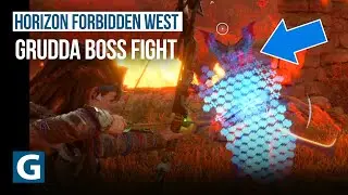 Horizon Forbidden West - The Embassy quest - Grudda boss fight