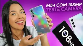 SAMSUNG M54 VALE R$1.500 MESMO? TESTE DE CÂMERA E VIDEO!