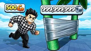 J’AI ÉVOLUÉ MA FORCE POUR DÉCHIRER 999,999,999 DE SCOTCHS ILLIMITÉS DANS ROBLOX (JE RÉUSSI ?)