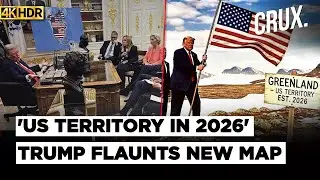 Pressure Or Policy? Trump Posts New Map Showing Greenland, Canada, Venezuela As US Territories | 4K