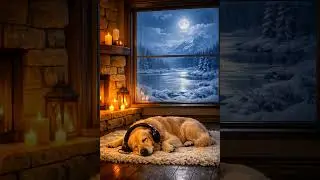 Lo-Fi Jazz for Sleep & Study | Cozy Winter Window  #shorts