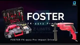 Unboxing review  FOSTER FK-5513 Pro Impact Driver  (13 mm Chuck Size, 600 W)