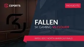 SK GAMING.FALLEN vs. Cloud9 @WESG 2017 North America Finals
