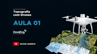 Topografia com Drones I Aula (1/3) - 14/06 às 19h30