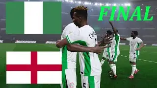 Nigeria vs England - 2026 FIFA World Cup Final - Full Game Simulation PES