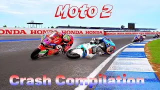 MotoGP 25 - Crash Compilation ( Moto2 ONLY )