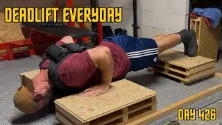 Deadlift Everyday Day 426: How to improve your pushups 