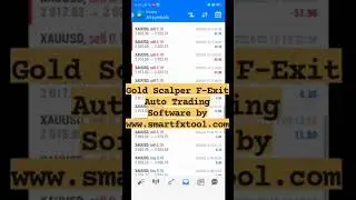 Gold Scalper F-Exit 3.0 Auto Trading Software by Smart Fxtool #gold #follow #trading #xauusd #viral