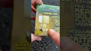 Набор для майнинга Minecraft (Золотой крипер 1/48!)