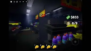 Warehouse key & secret room key (Rob a convenience store simulator)