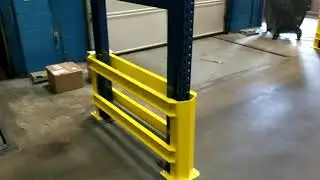 Dock Door Pallet Rack Protection