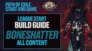 Path of Exile | 3.23 Жизнеспособный старт лиги. Руководство по сборке BONESHATTER | Весь контент
