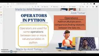 What are operators in python (Hindi) || Python
