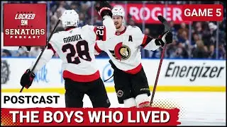 PLAYOFF POSTCAST: LINUS ULLMARK SHUTOUT GIVES OTTAWA SENATORS GAME 5 WIN VS TORONTO MAPLE LEAFS