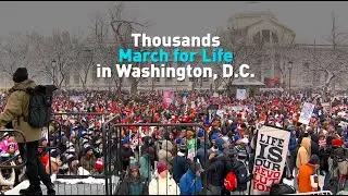 Thousands March for Life in Washington, D.C.