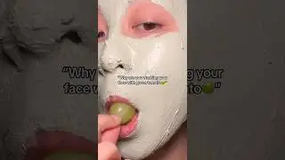 GOING CRAZY over @FULLY Skincare Green Tomato Clay Pack Cleanser💚🫧