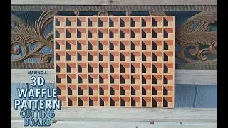 Creating A Waffle Pattern End Grain Cutting Board