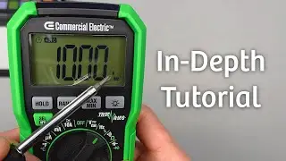 Как пользоваться цифровым мультиметром Commercial Electric DMM-8301S
