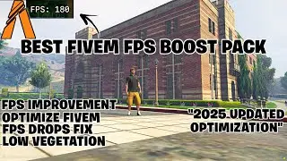 FiveM - Best FPS Boost Graphics Pack For Low End PC's +190 FPS (OPTIMIZE FIVEM) - Best Settings!