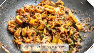 KANAVA FRY / SQUID FRY | KERALA STYLE KOONTHAL FRY / Haran's Kitchen